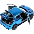 Инерционная металлическая модель - Nissan Juke-R 2.0 хром, 12см, цвет синий  - миниатюра №2