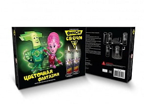 Набор для создания гелевых свечей - Фикси-опыты - Цветочная фантазия (Висма, 738пл)