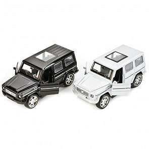 Металлическая инерционная машина – Внедорожник, 12 см, свет и звук (Технопарк, FY5018-S) (ассортимент)