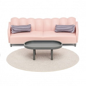 Набор - Гостиная (Lundby,  LB-60306500)