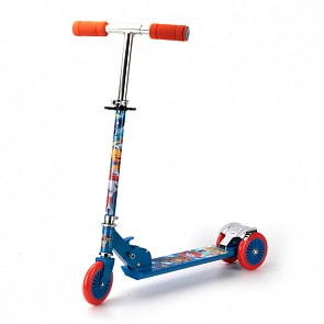 Складной трехколесный самокат Супер Крылья, рама - 50% алюминия, нагрузка до 50 кг (Next,  ST-ALU-2RW-SUWsim)