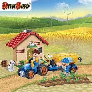 Конструктор Фермерский домик, 185 деталей (Banbao, 8582)