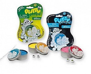 Жвачка для рук - Светится в темноте 24 (Putty Peeps, 3738-pp)