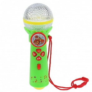 Микрофон - Пой со мной, 20 песен из м/ф, аплодисменты, свет (Умка, B1252960-R8-N)