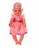 Одежда для кукол - платье с поясом в наборе с короной  - миниатюра №3