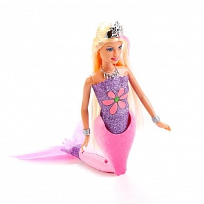 Кукла - Русалка со светом и аксессуарами (Defa Lucy, 8243) (ассортимент)