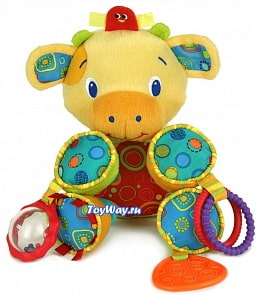 Развивающая игрушка "Море удовольствия", Коровка (Bright Starts, 8814-3st)