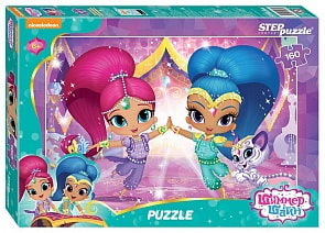 Пазл - Шиммер и Шайн, 160 деталей (Step puzzle, 94084)