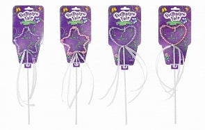 Brilliance Fair. Палочка волшебная с лентами, 2 цвета, 2 вида (ABtoys, 770086пц) (ассортимент)