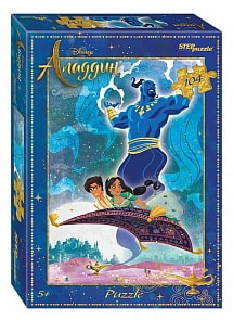 Пазлы – Дисней. Алладин, 104 детали (Step Puzzle, 82183)