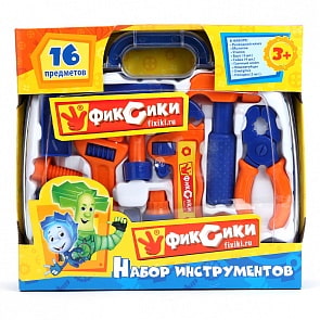 Набор детских инструментов серии Фиксики, в чемоданчике (Играем вместе, MT9096JTPNC-R1)