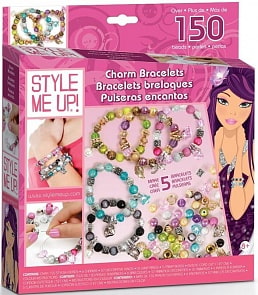Набор для творчества - Браслеты с шармами-подвесками, 5 шт. (Style Me Up, 621st)