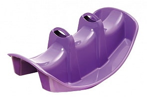 Детская пластиковая Качалка трио, разные цвета (Mochtoys, 11388)