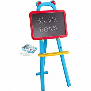 Магнитная напольная доска для рисования ТМ Союзмультфильм с буквами и цифрами (1Toy, 1180954)