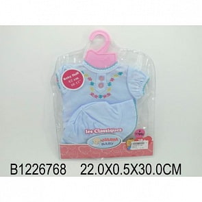Комплект одежды для куклы, футболка и шляпа (Baby Dolls, B1226768sim)