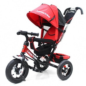 Трехколесный велосипед - Lexus Trike, колеса 12" и 10", красный (Lexus Trike, 950R-N1210-REDsim)