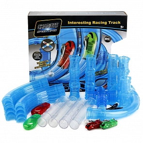 Трек на аккумуляторе с 2 машинками, 32 детали (B1699340)