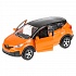 Джип Renault Kaptur оранжево-черный, 12 см, открываются двери, инерционный механизм  - миниатюра №2