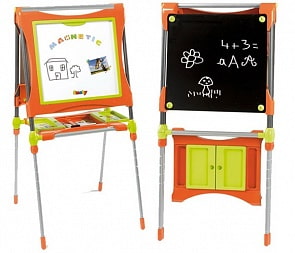 Двухсторонний мольберт с аксессуарами (Smoby, 28049)