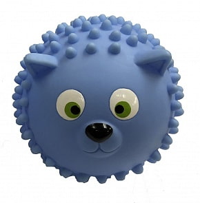 Мяч массажный – Кошка, 8,5 см, голубой (ЯиГрушка, 59778ЯиГ)