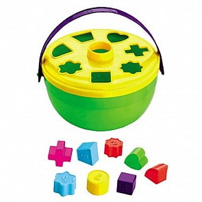 Сортер логический – Ведерко (Рыжий кот, И-0371)