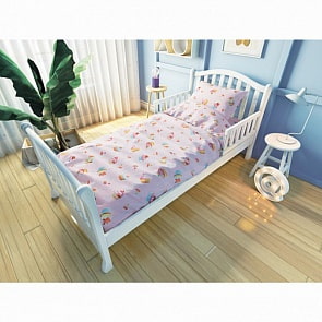 Комплект постельного белья для подростковой кровати Nuovita - Сластена, розовый (Nuovita, NUO_2335_272)