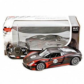 Машина р/у Rastar - Porsche 918 Spyder Performance, масштаб 1:14, со светом (Rastar, 70710-RASTAR) (ассортимент)