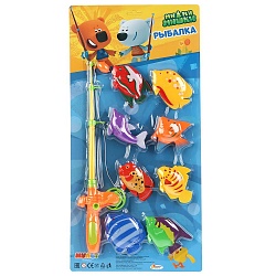 Игра рыбалка - Мимимишки (Играем вместе, 0708V427-R) (ассортимент) - миниатюра