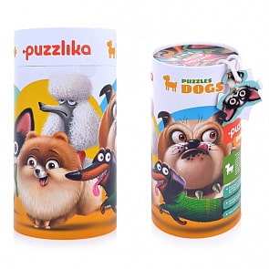 Набор пазлов 5 в 1 - Собачки, 27 деталей (Puzzlika, 14248)