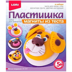 Магниты из теста - Милые мордашки (Lori, Мт-001)