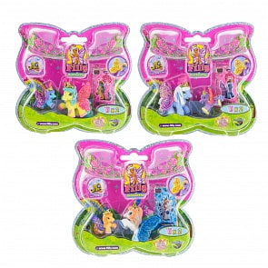 Набор игровой «Filly» - Бабочки с блестками «Волшебная семья: мини-версия» (Dracco, M770040-3850)