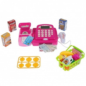 Кассовый аппарат с аксессуарами, свет и звук (B1873831)