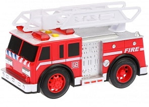 Пожарная машина, без механизма, свет, звук (Наша Игрушка, M0097)