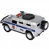 Машина металлическая Бронемашина Полиция, 12 см., свет и звук, открываются двери, инерционная  - миниатюра №2