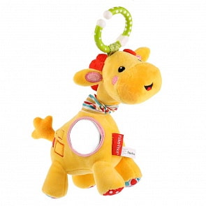 Подвеска большая Fisher Price - Жираф с зеркальцем и вибрацией (Умка, GH73102)