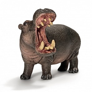 Фигурка – Гиппопотам, 10,5 см (Schleich, 14681k)