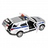 Машина металлическая инерционная Land Rover Discovery – Полиция, 12 см, свет, звук   - миниатюра №1
