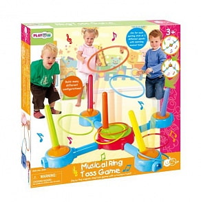 Развивающая игрушка - Музыкальный кольцеброс (PlayGo, Play2447)