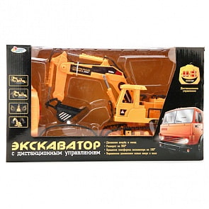 Экскаватор на пульте, двигается ковш (Играем вместе, B210818-Rsim)