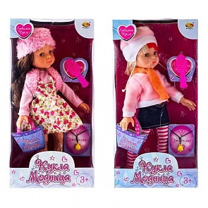 Кукла - Модница с аксессуарами, 3 вида (ABtoys, PT-00371)