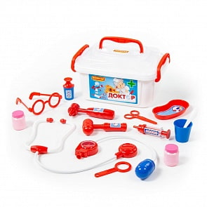 Игровой набор Доктор №2, в контейнере (Полесье, п-53619)