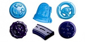 Набор формочек ЛЮКС 6 дет Авто (Рославльская игрушка, 4033)