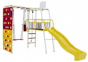 Детский спортивный комплекс Формула здоровья Street 3 Smile, цвет - белый радуга (Формула здоровья, СГ000004270)