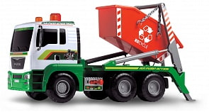 Мусоровоз с большим контейнером, Air Pump, 48 см. (Dickie, 3809002)