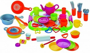 Большой детский кулинарный набор № 2, 52 предмета (Gowi, 454-49k)