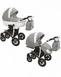 Детская коляска Camarelo Carmela 2 в 1, серая (Camarelo, CR_04)