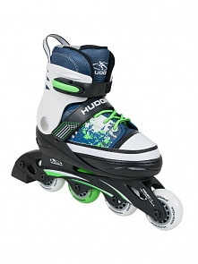 Ролики Inline, синие, размер  34-37  (Hudora, 37337)