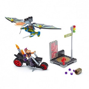 Конструктор Черепашки-ниндзя – Черепаший Глайдер (Mega Bloks, DXY15sim)