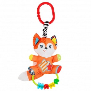 Подвеска с погремушкой Хитрая лисичка (Умка, RPTF-F3)