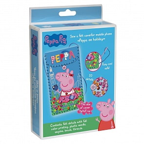Шьем чехол для мобильного телефона - Пеппа на каникулах (Росмэн, 32539ros)